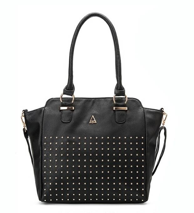 Cartera negra cuadrada. x1u