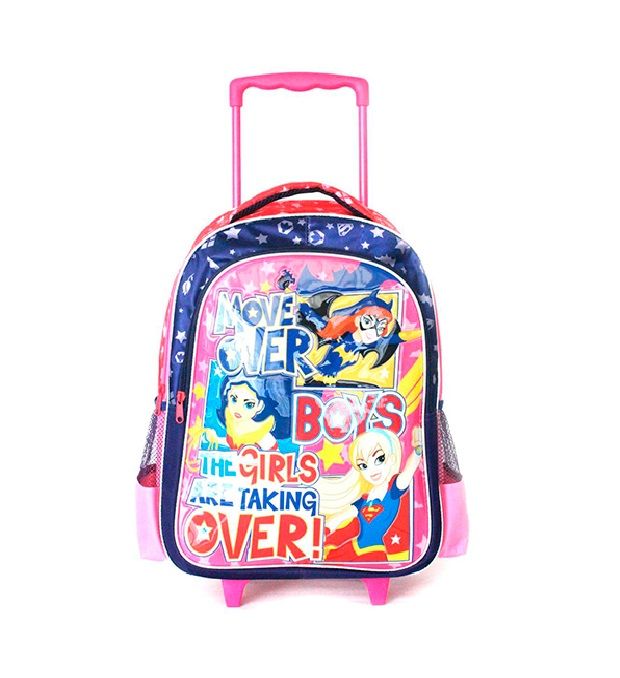 Mochila con carro 17 pulg DC Super Hero x1u