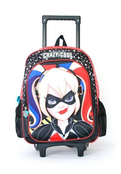 Mochila con carro 16 DC Super Hero con mascara x1u