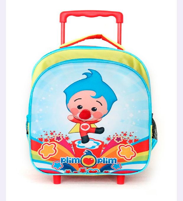 Mochila con carro 12 Plim Plim x1u