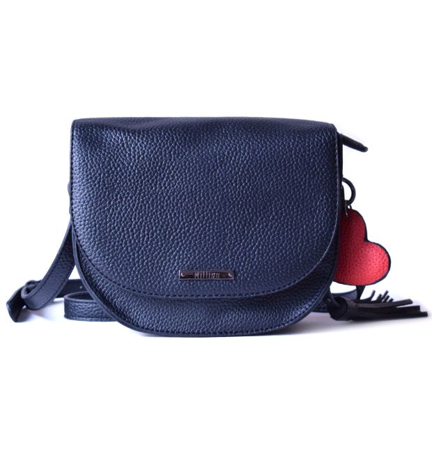 Cartera bandolera Million 19x22x9 mini tachas x1u