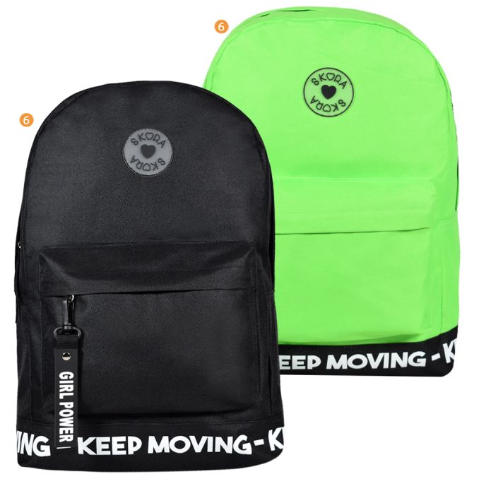 Mochila 600D Lisa Girl Power 16Pulg x1u