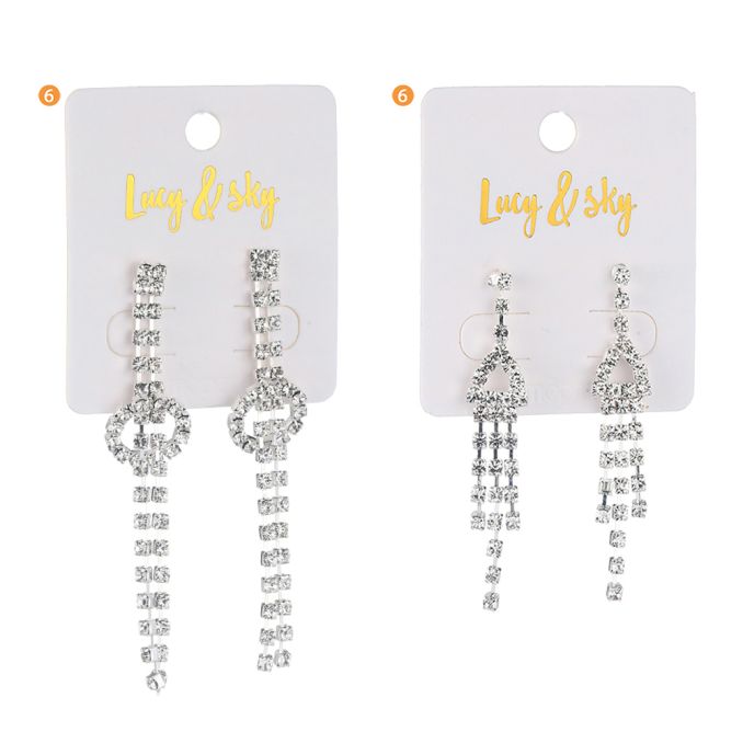 Aro fiesta de strass modelos surtidos x1u