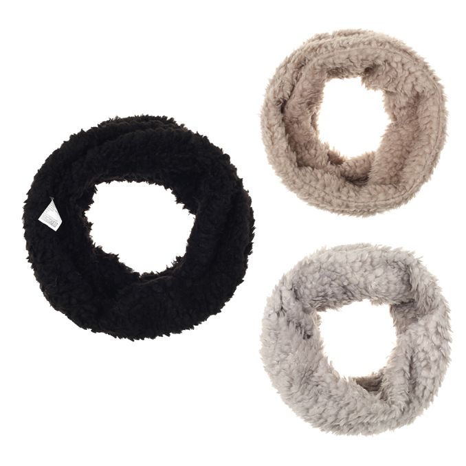 Cuello doble 20x75 cm corderito x1u