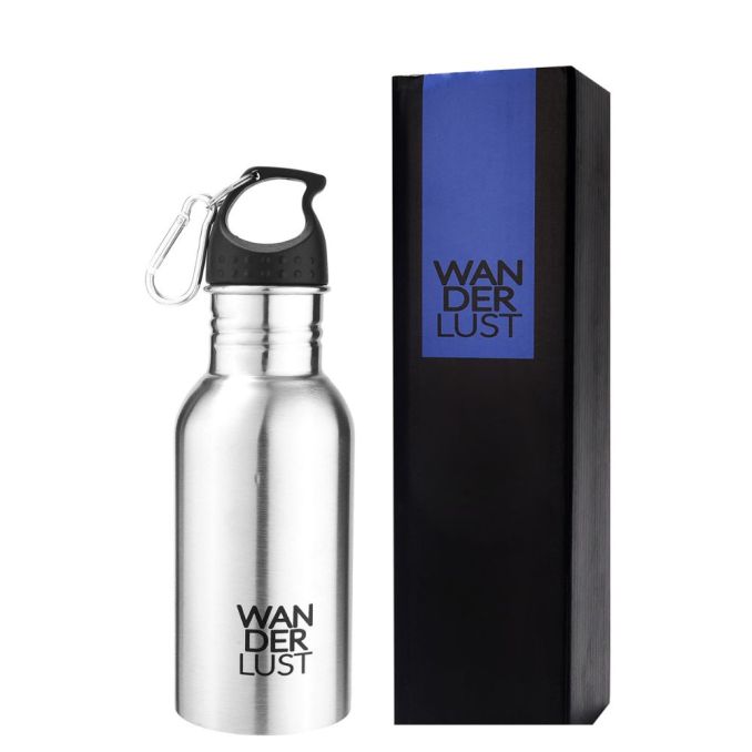 Botella metal Wanderlust 500 ml x1u