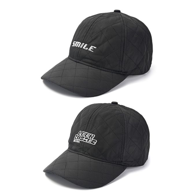 Gorro cap dama matelase Smile; x1u