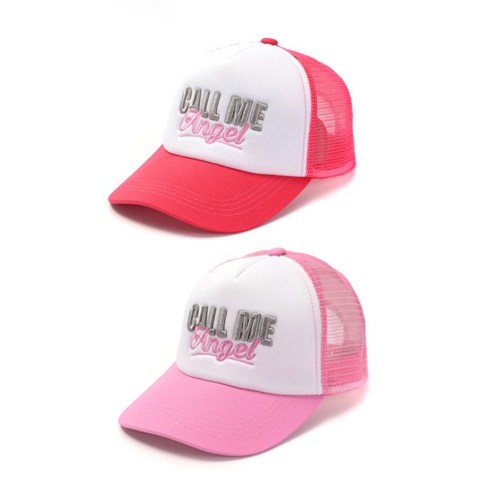 Gorro cap infantil bordado Angel; x1u