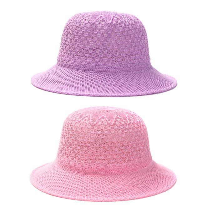 Sombrero capelina infantil bicolor x1u