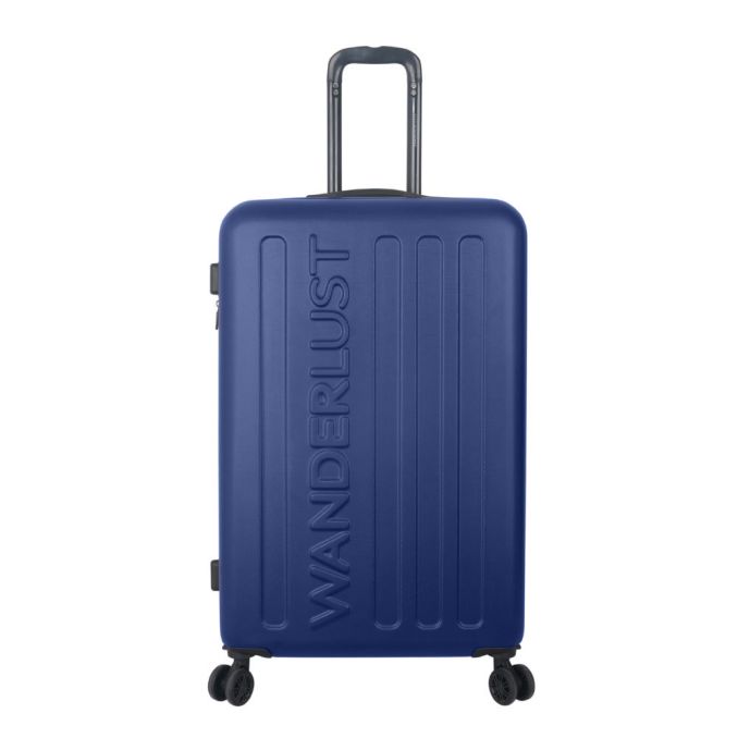 Valija Urban Mode HARD Azul 24 doble rueda . con cerradura - x1u