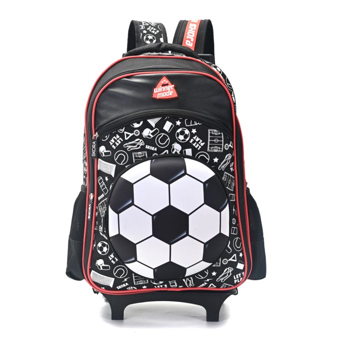 Mochila carro Lets Play Sports red pelota termoformada 32x45x15cm 18 - x1u