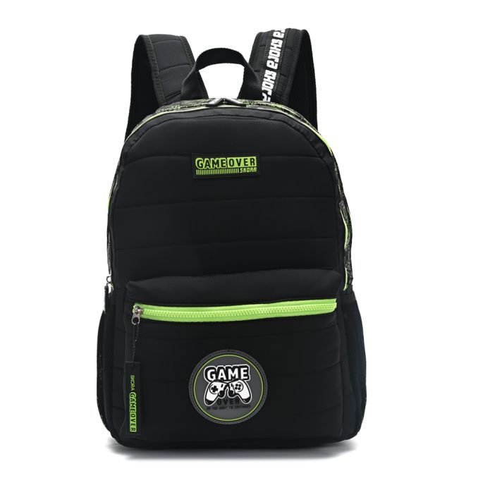 Mochila Lets Play Gamer game over matelasse con llavero 32x45x15cm 18 - x1u
