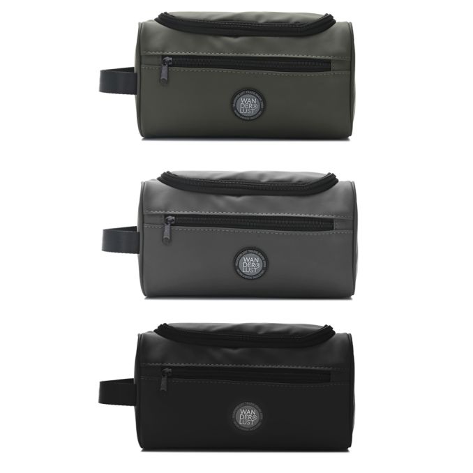 Neceser Urban Mode gancho para colgar 26x16x14cm tela engomada - x1u