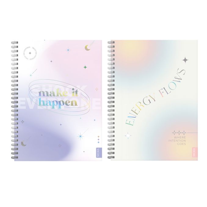 Cuaderno universitario tapa dura Degrade 120 hojas 80 grs - x1u