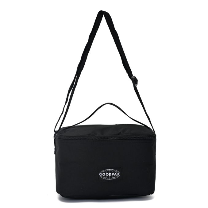Lunchera Goodpak Negro 14x22x15 cm; x1u