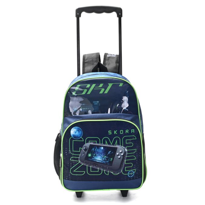 Mochila carro Gamer game zone con llavero 40x29x17cm 16 Pulg; x1u