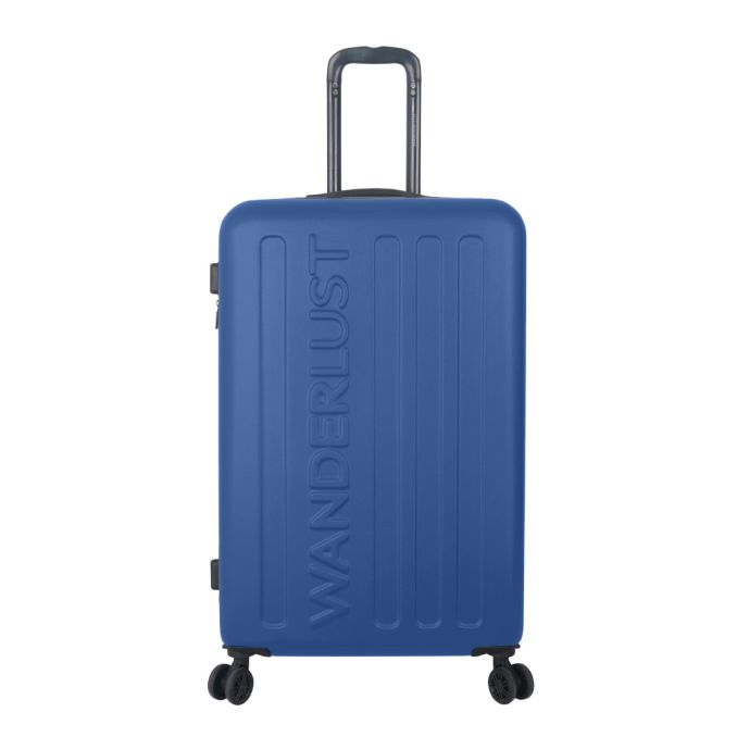 Valija Urban Mode Hard ABS Azul 28 pulg doble rueda, expandible, cerradura de combinacion TSA x1u