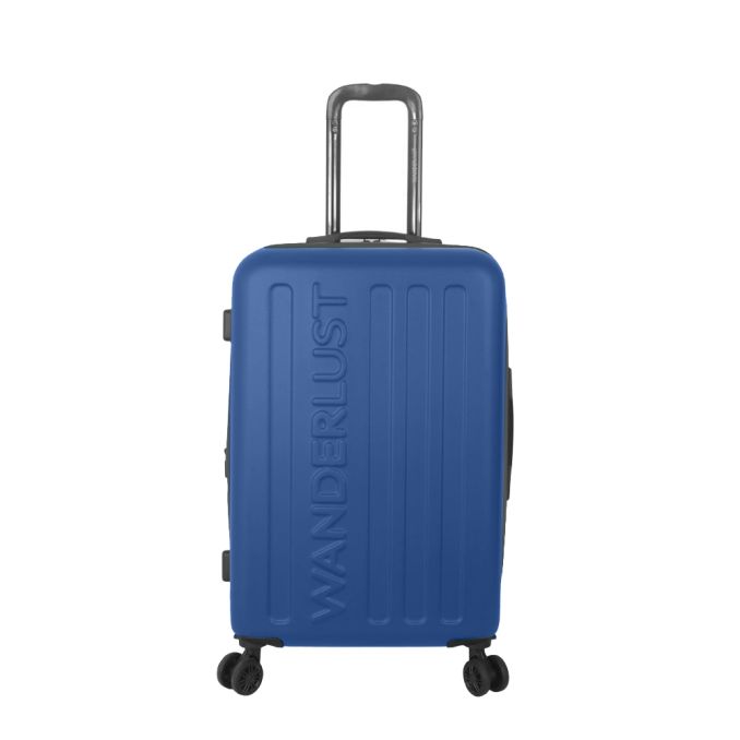 Valija Urban Mode Hard ABS Azul 24 pulg doble rueda, expandible, cerradura de combinacion TSA x1u