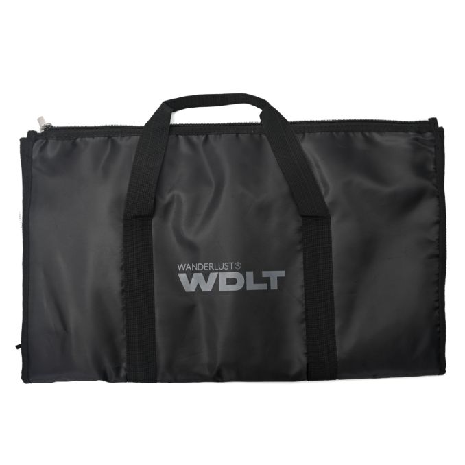 Bolso Desplegable Portatraje con multiples bolsillos internos Wanderlust Desplegado 51x26x28cmPle