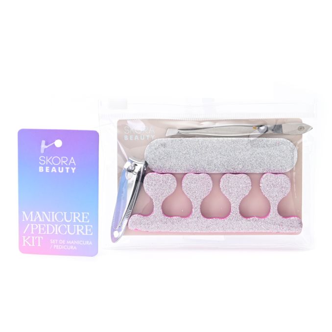 set uñas manicuria y pedicuria - x4u