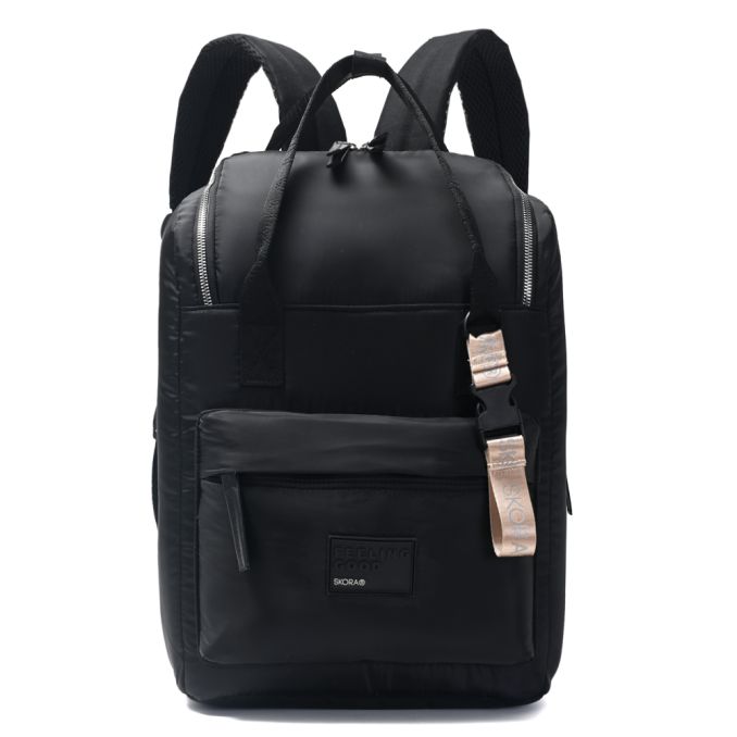Mochila matera portanotebook Maggie. porta termo desmontable y llavero 29x10.9x8.4cm - x1u
