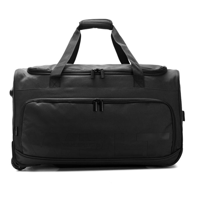 Bolso con carro y rueda tractor cierre principal reforzado 60x35x35 cm 24 pulg; x1u