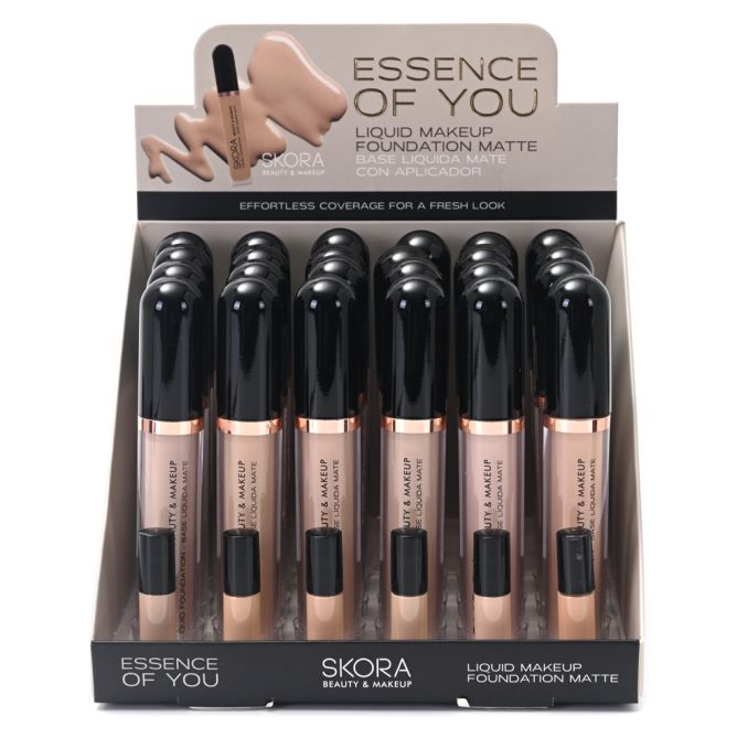 Maquillaje fluido con aplicador x24u.