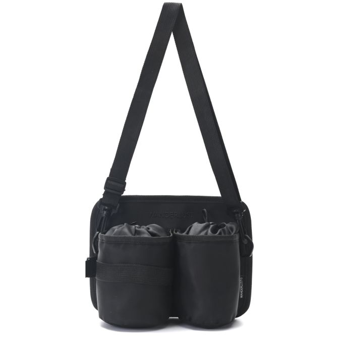 Organizador de viaje Bandolera Wanderlust para trolley de valijas. con multiples bolsillos y porta