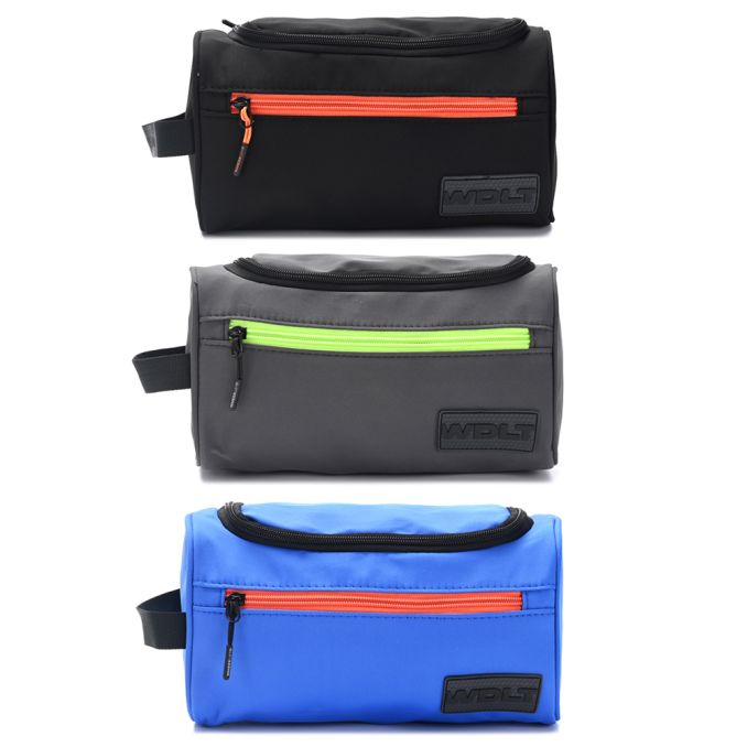 Neceser deportivo de viaje 26x14x4 cm; x1u