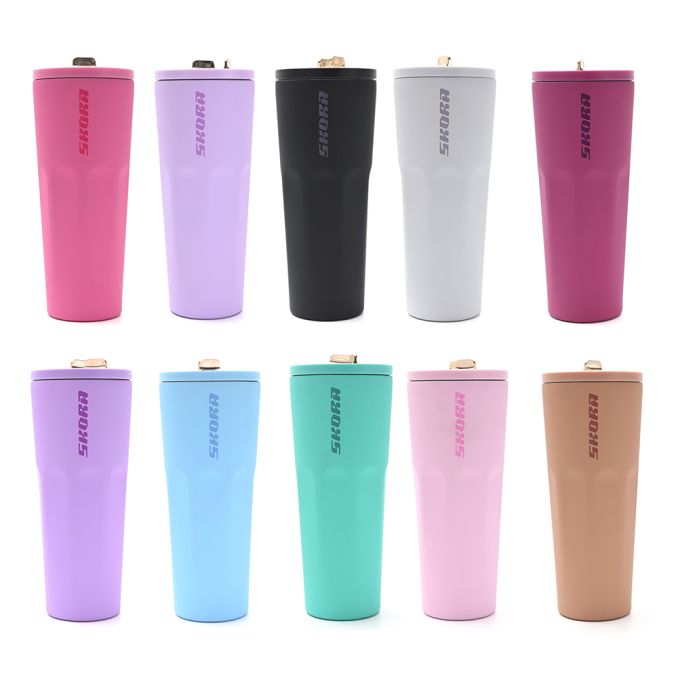 Vaso termico con bombilla 700 ml; x1u