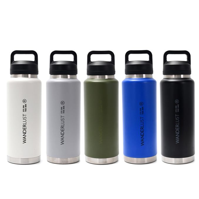 Botella termica con tapa 1000 ml; x1u