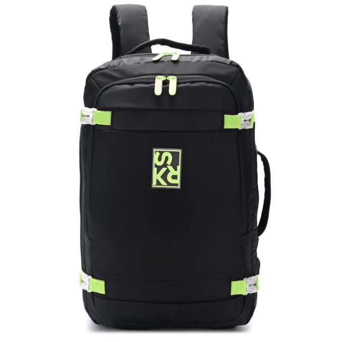 Mochila Travel Skora Smile 18 pulg con compartimento acolchado portanotebook.expandible. bolsillo