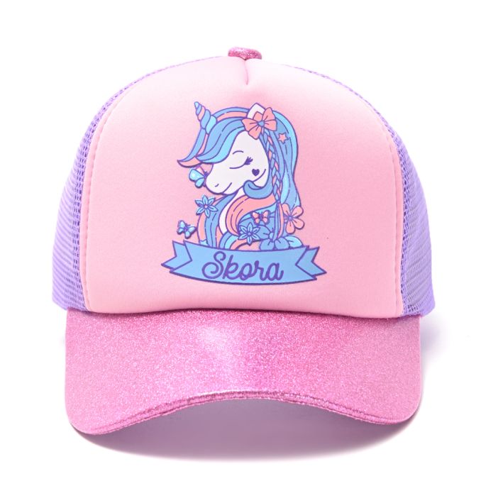 Gorro cap infantil unicornio x1u.