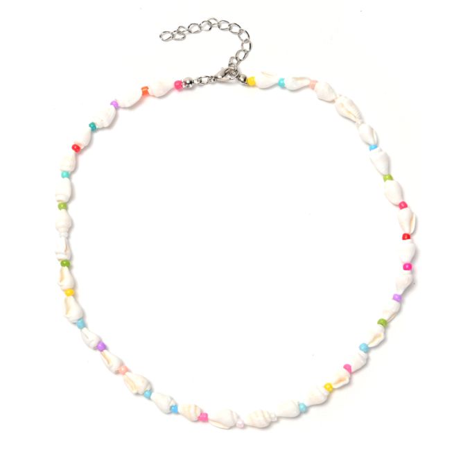 Collar caracolas x1u.