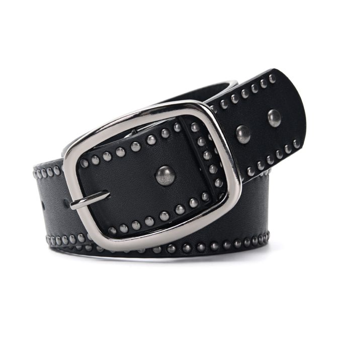 Cinto Levante con remaches 3.8cm. x1u.