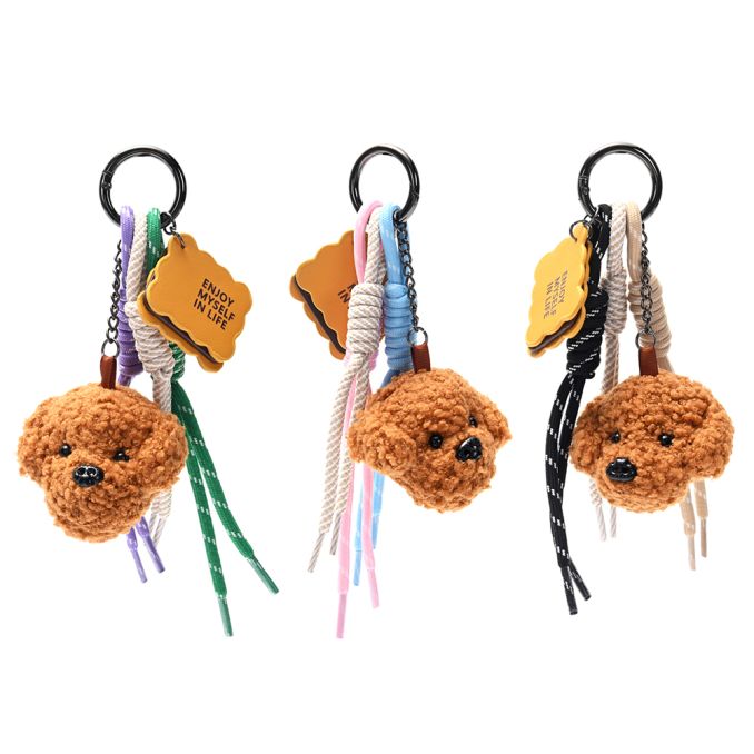 Llavero bag charm sogas dog and cookie 19cm x1u.
