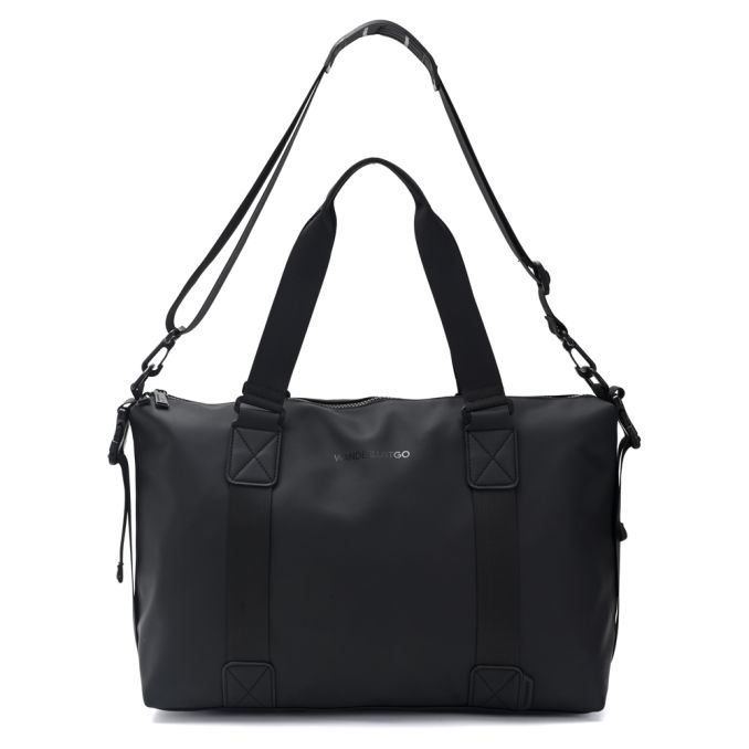 Weekender bag 50x28x14 cm con cinta trasera para carry on. bolsillos internos y trasero 19.5 pulg -