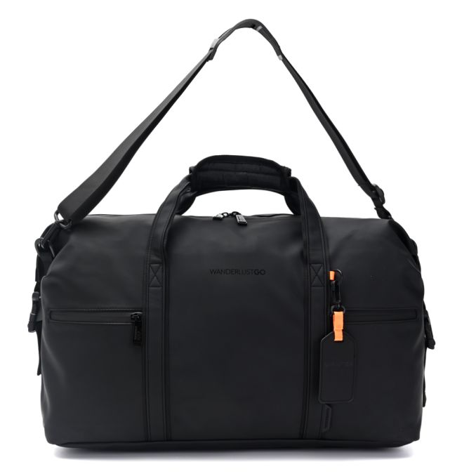 Weekender bag 43x30x17cm cm con bolsillos internos. bolsillo trasero y correa larga 17 pulg - x1u