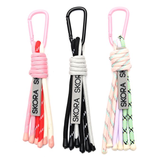 Llavero bag charm sogas con logo x1 u.