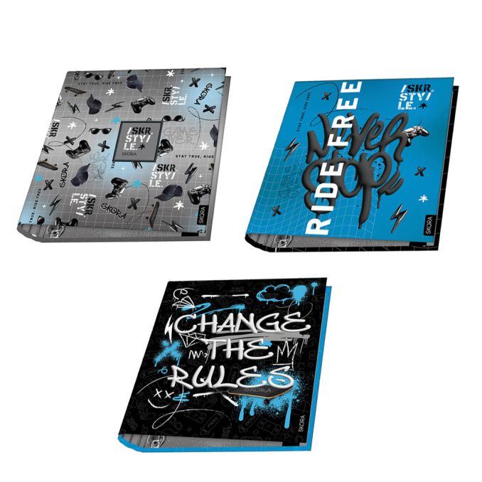 Carpeta escolar 3x40 Graffiti x1u.