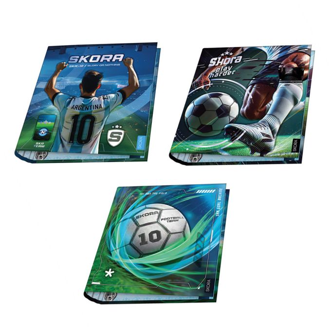 Carpeta escolar 3x40 Futbol x1u.