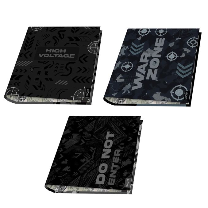 Carpeta escolar 3x40 Táctica x1u.