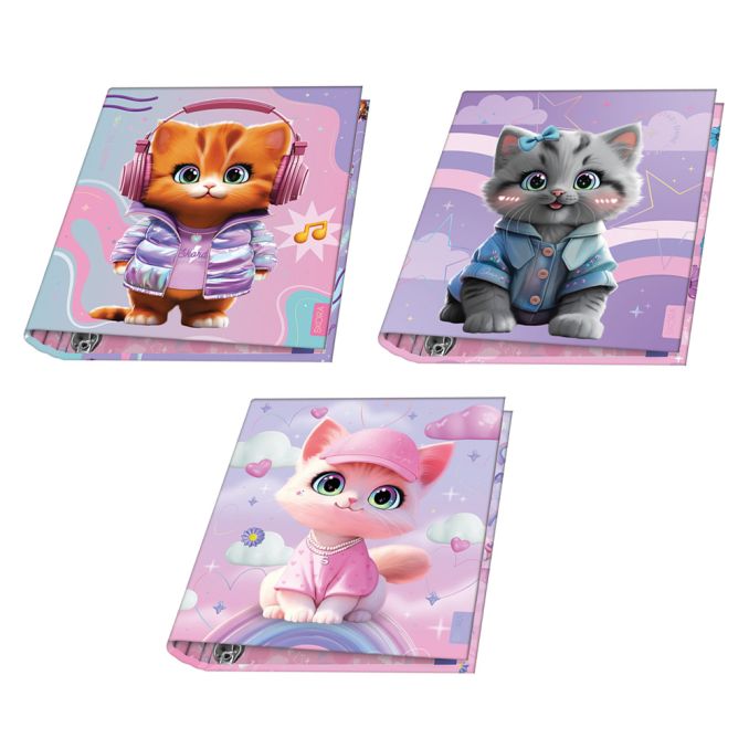Carpeta escolar 3x40 Pets Lumos x1u.