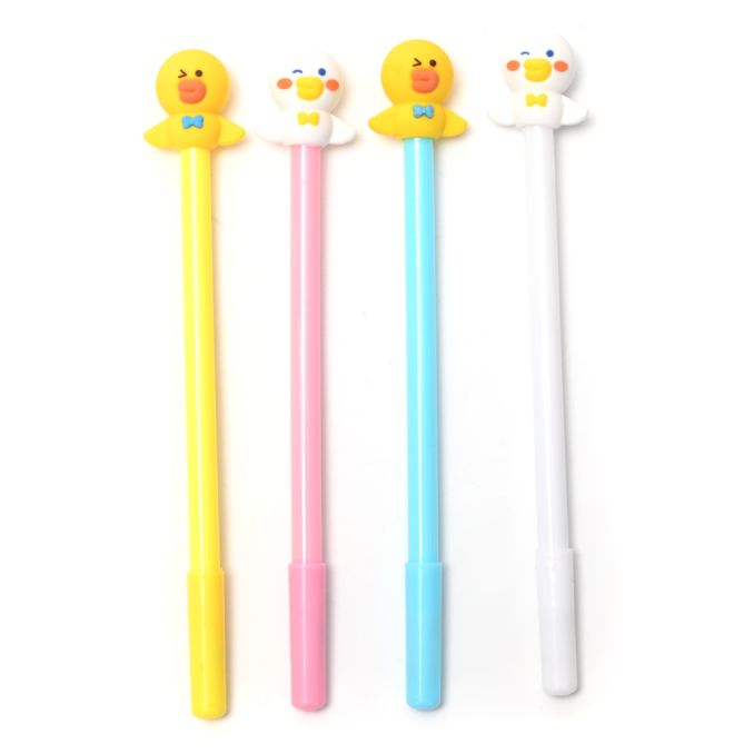 Lapicera patito pollito tinta azul x48 u.