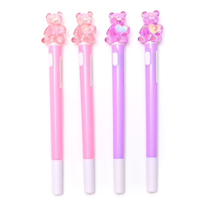 Lapiceras osito con luz x36u.