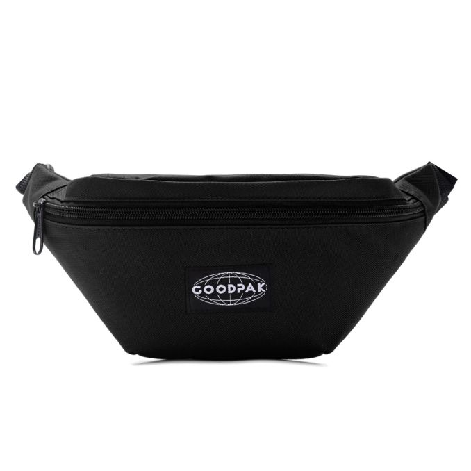 Riñonera Goodpak mujer negro 16.5x23x8.5 cm; x1u