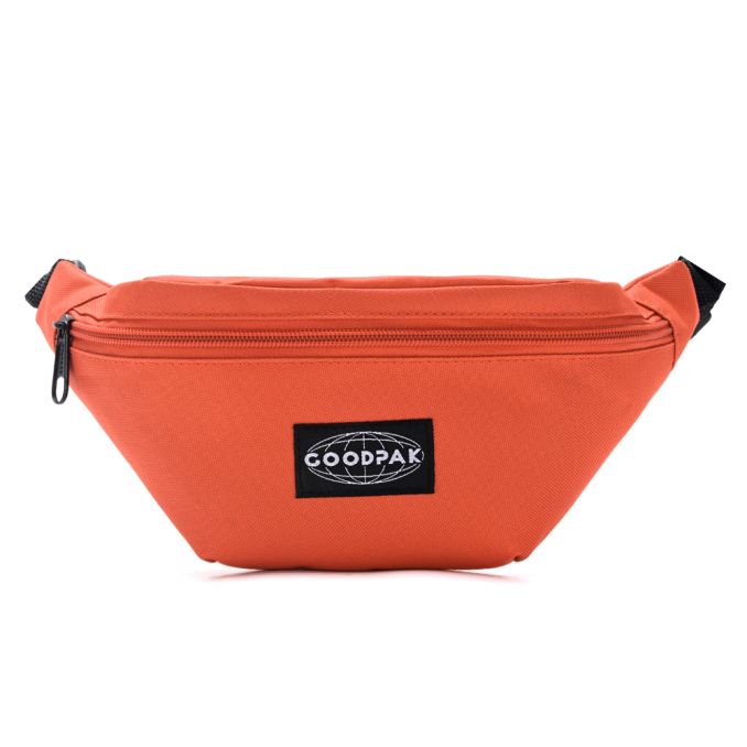 Riñonera Goodpak mujer naranja 16.5x23x8.5 cm x1u.