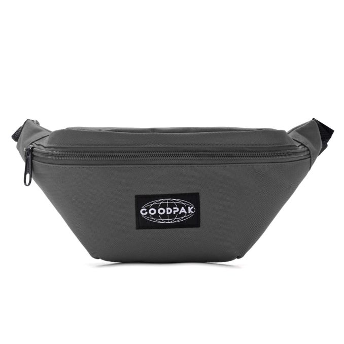 Riñonera Goodpak mujer cemento 16.5x23x8.5 cm; x1u