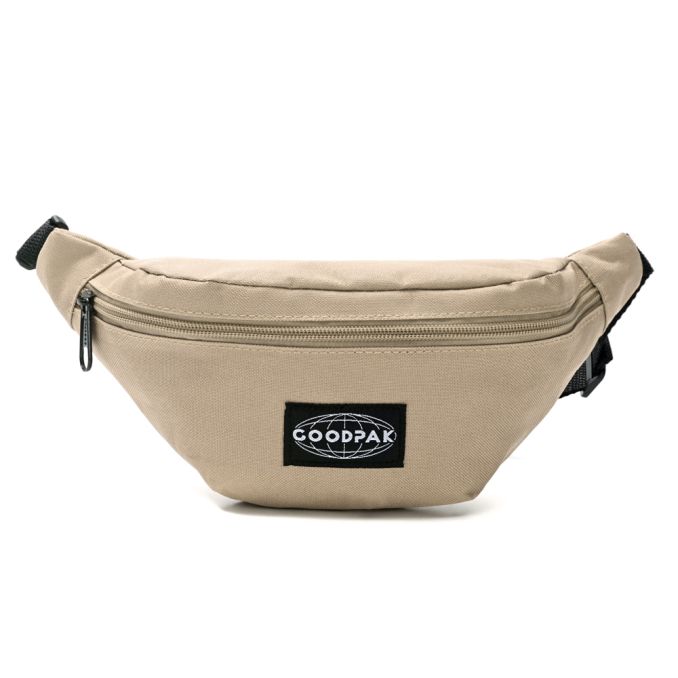 Riñonera Goodpak mujer kaki 16.5x23x8.5 cm; x1u