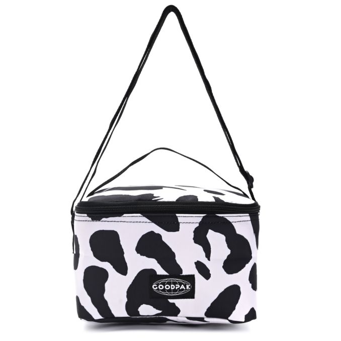 Lunchera Goodpak Animal print Negro 14x22x15 cm x1u.
