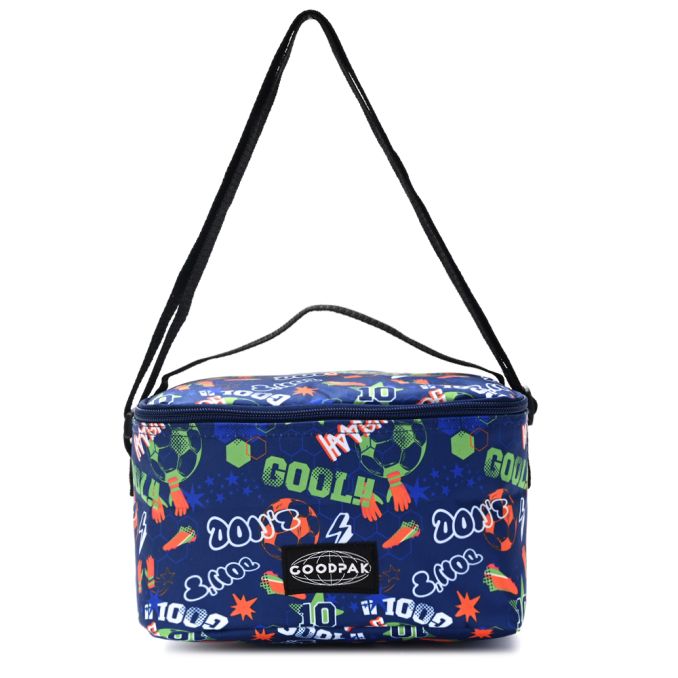 Lunchera Goodpak print Futbol 14x22x15 cm x1u.